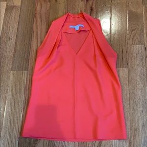 DvF sleeveless blouse.